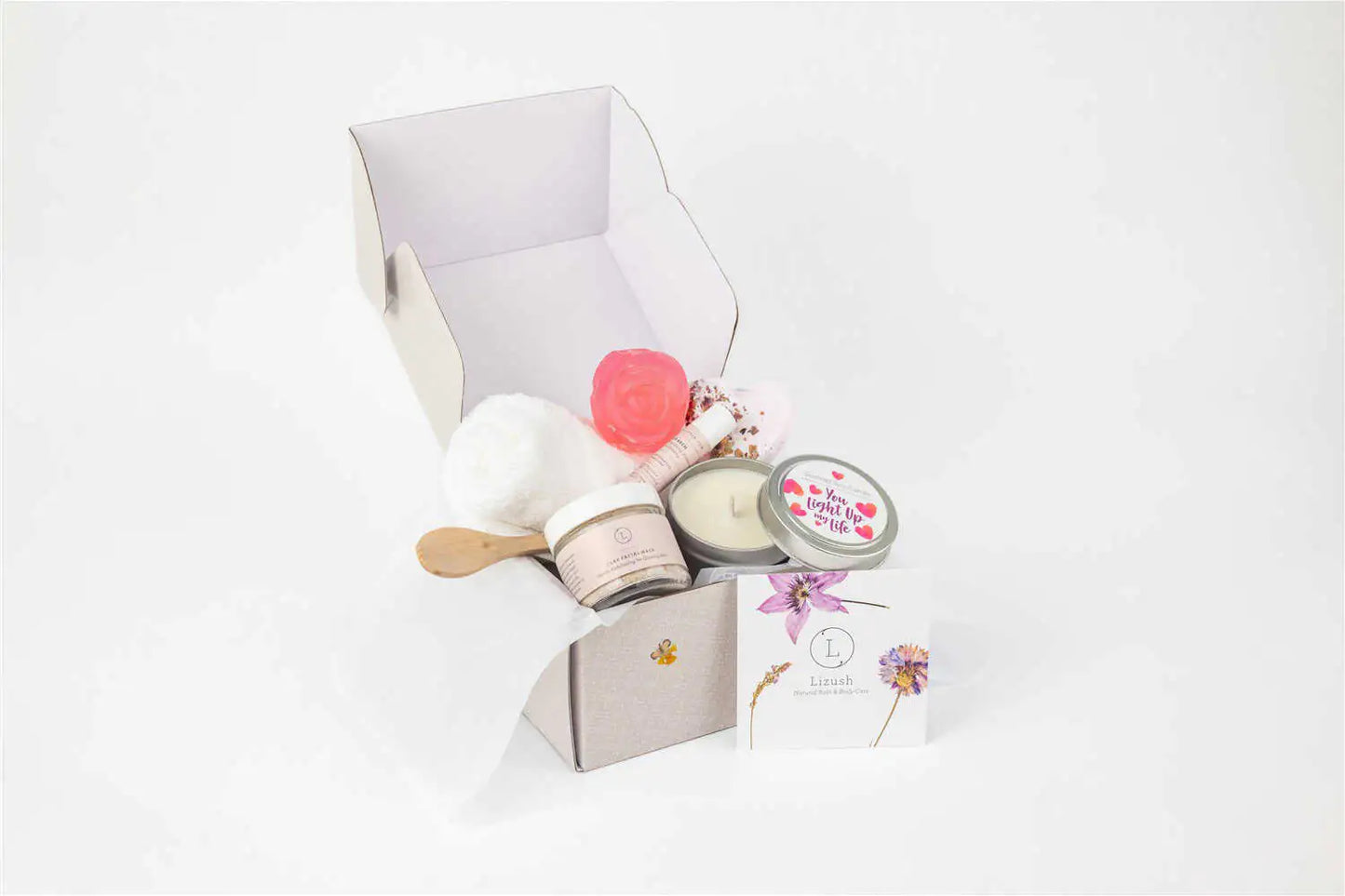 Cute LOVE Special Gift Box, Natural Skincare Gift Box, Mother's Day Gift, BFF, Sister.