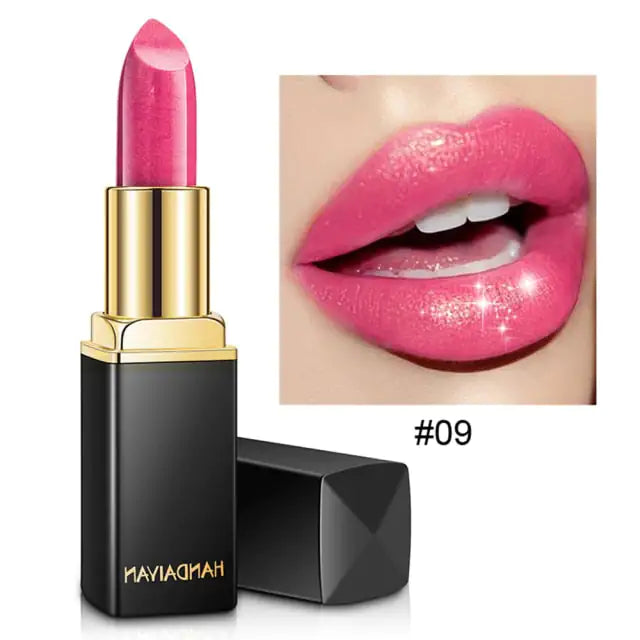 -Waterproof Glitter Lipstick