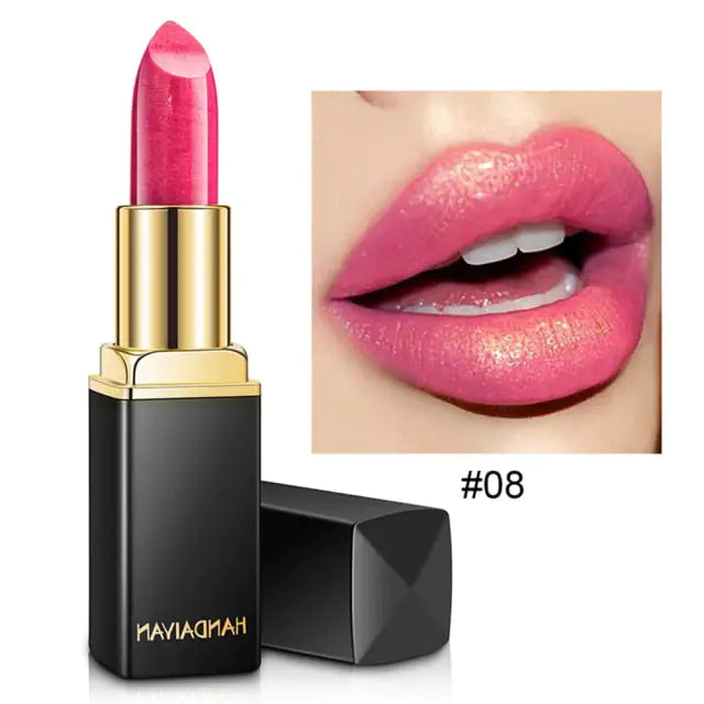 -Waterproof Glitter Lipstick