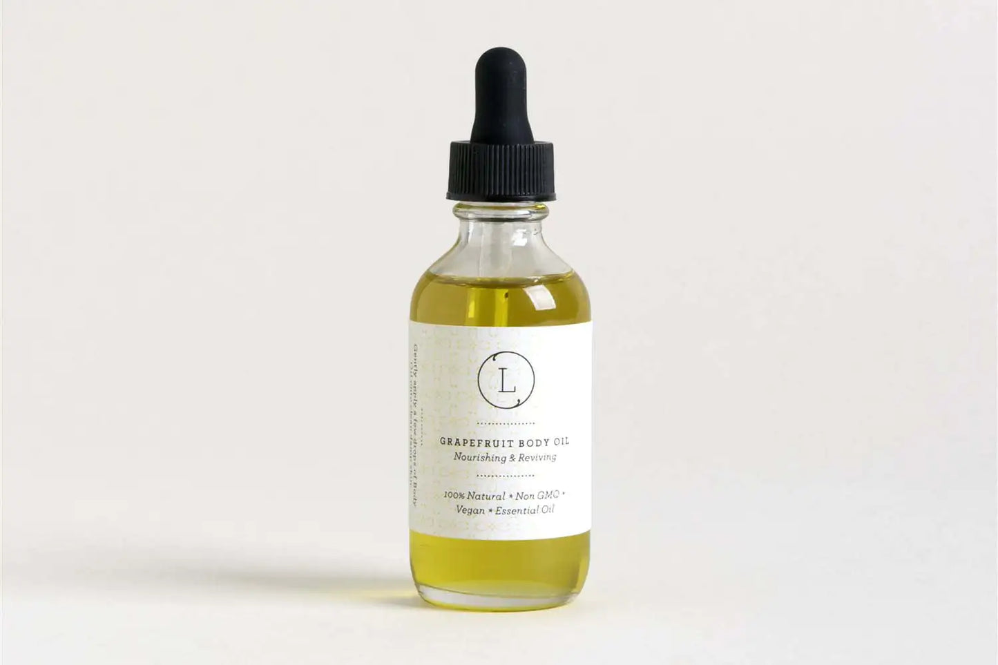 Natural Body Oil, Grapefruit Moisturizing Body Oil.