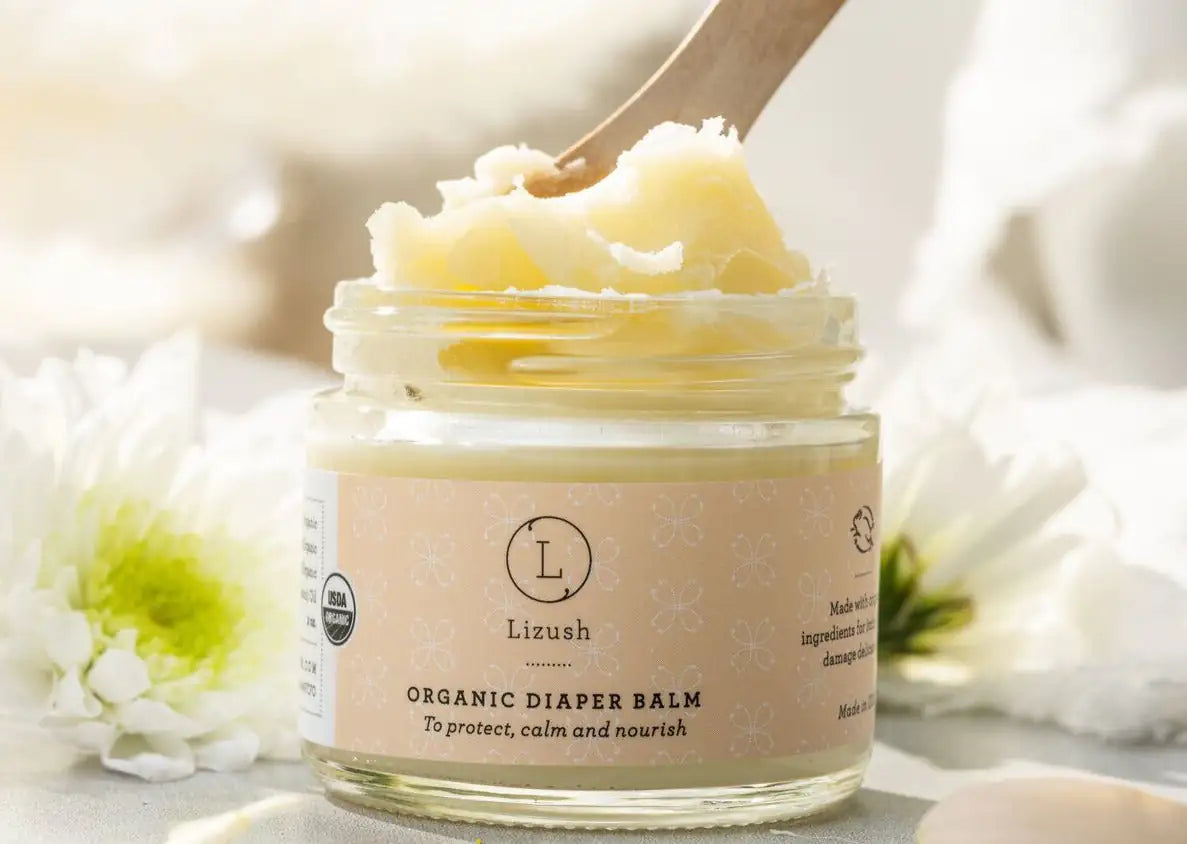 ORGANIC DIAPER BALM To protect, calm and nourish.