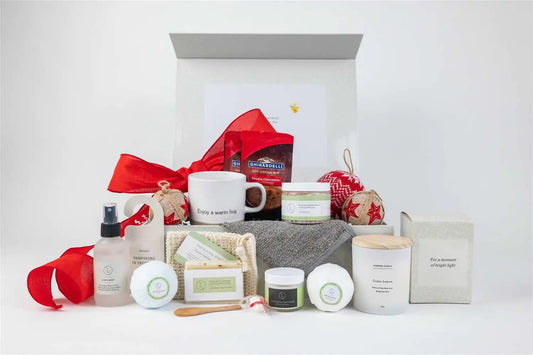 Christmas Gift Basket, Christmas Gift Set Box.