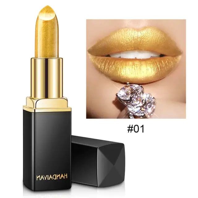 -Waterproof Glitter Lipstick