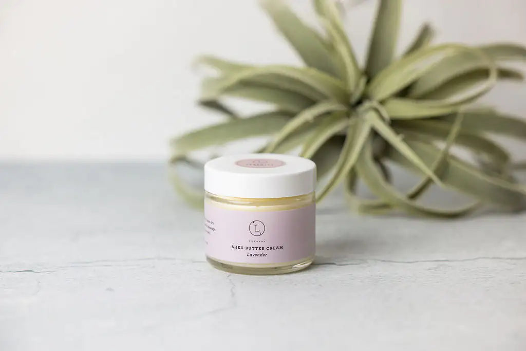 Lavender Shea Butter Body Cream.