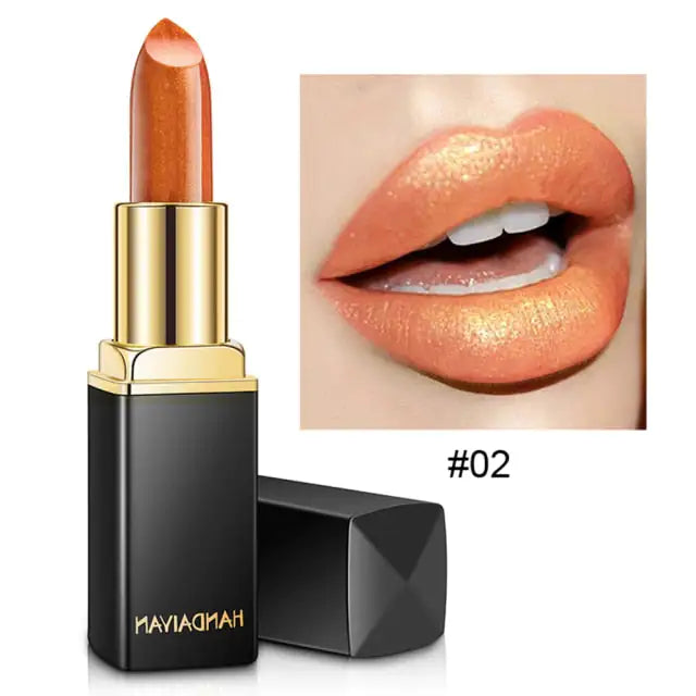 -Waterproof Glitter Lipstick