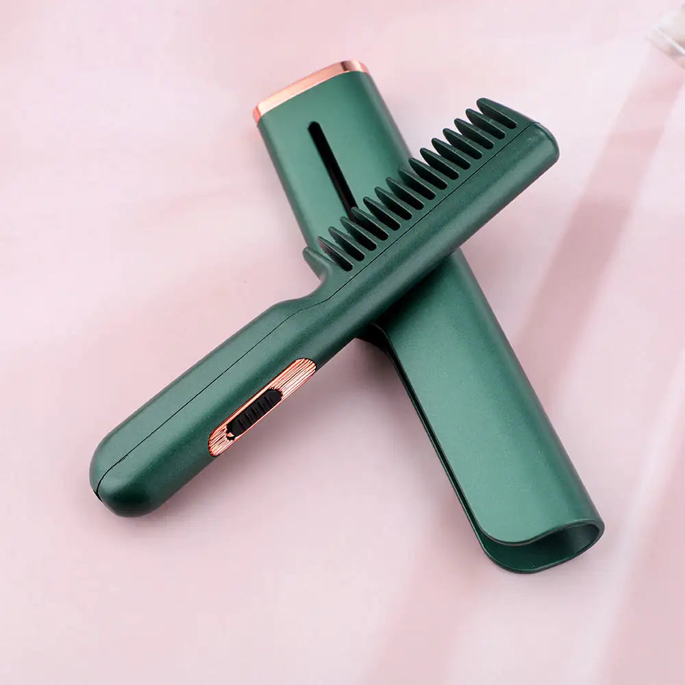 Portable Straightening Hair Comb.